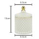 Pote 9x13cm Decorativo Vidro Sodo-calcico